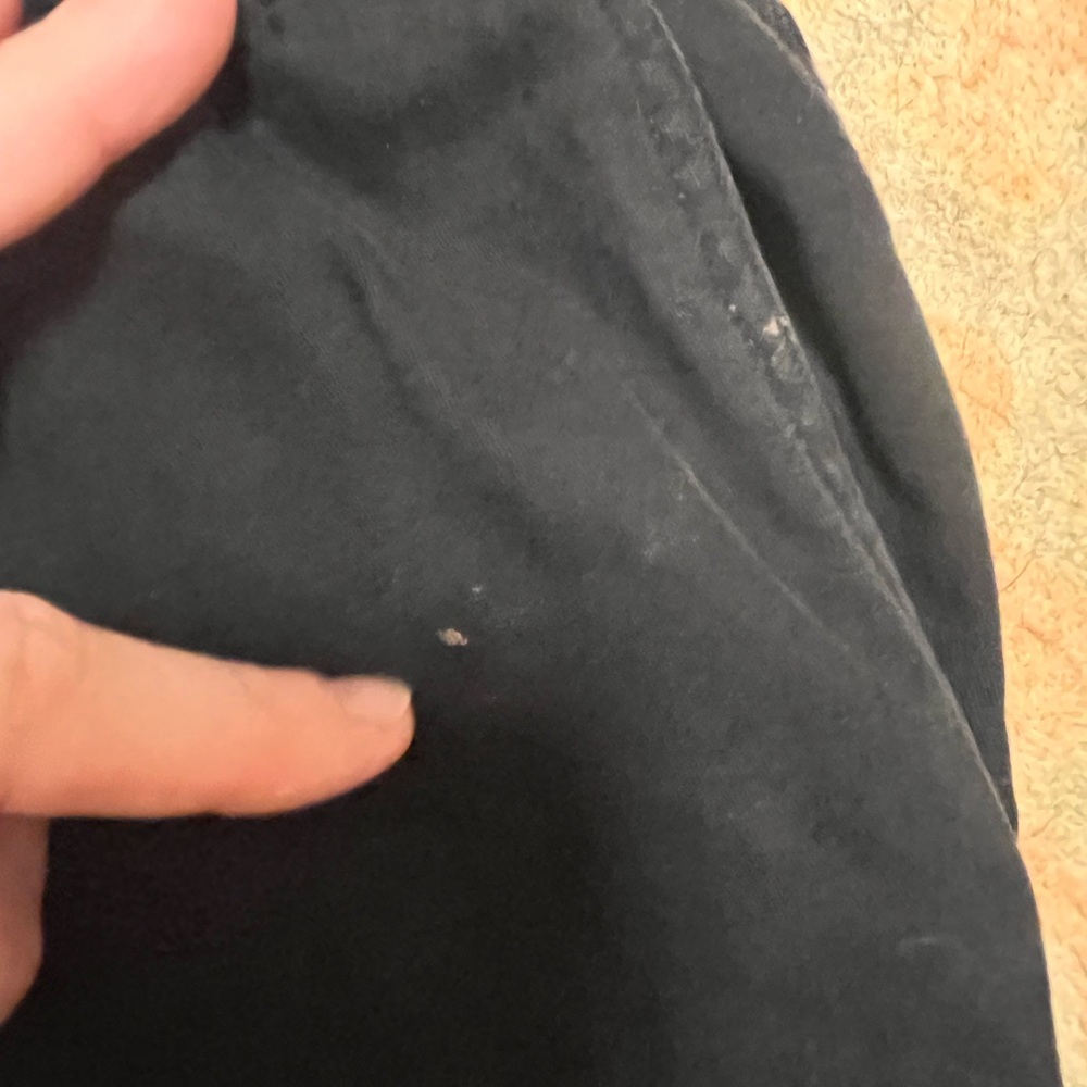 Classic Men's Black Joggers with Elastic Drawstring Waist - Picture 4 of 10